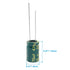 Hordion 20PCS 25V 470UF 0.31x0.47in Electrolytic Capacitor, High Frequency Aluminum Electrolytic Capacitors for TV LCD