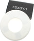 FDXGYH 2 Pcs ID 2.0 Inch ABS Wall Split Flange, Self-Adhesive Round Escutcheon Plate Cover for Faucet