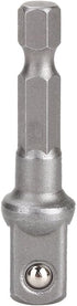 Power Drill Socket Adapter Set for Drills - 3pcs 1/4", 3/8", 1/2" Hex Square Socket Wrench Bit Nut Driver