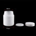 uxcell Plastic Lab Chemical Reagent Bottle 300ml/10oz Wide Mouth Sample Sealing Liquid Storage Container, 2pcs
