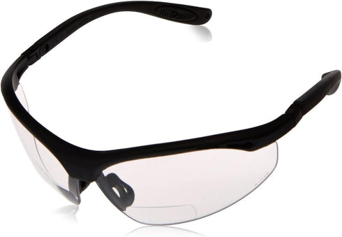 Radians CH1-130 Cheaters Safety Glasses, Nylon Frame, Clear 3.0 Lens
