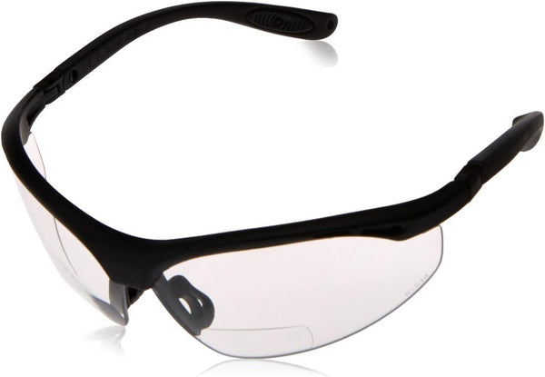 Radians CH1-130 Cheaters Safety Glasses, Nylon Frame, Clear 3.0 Lens