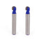 2 Pack 5/16 Inch Diameter Core Box Router Bit, 2-Flute Round Nose Router Bits with 1/4 Inch Shank