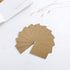 Yansanido 12 Pcs Pocket Notebook: 5.5 Inch x 3.5 Inch, Brown Cover, 32 Sheets (64 Pages) of Blank 70 Gsm Paper