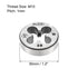 uxcell M10 X 1 Metric Round Die, Machine Thread Left Hand Threading Die, Alloy Tool Steel Screw Thread Cutting Die