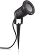 Auraglow Deep Recessed GU10 Holder Garden Spike Light Floor or Wall Mount