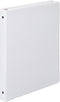 Wilson Jones 3 Ring Binder, 1/2 Inch Round Ring View Binder, Letter Size, White (W362-13WV)