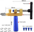 Glass Tile Cutter, 2 in 1 New Design Cutting Tool with Extra 6 Blades for Glass, Mirror, Ceramic Tile, Glazed Tiles