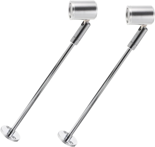 2PCS/Set LED 3W Bright Reading Lamp Jewelry Spotlight 8.2in Mini Floor Lamp