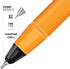 AZOR Pin Point Fine Point Writing Pens, 0.7mm Ballpoint Pens Assorted, 10 Pack (5 Black, 3 Blue, 2 Red)