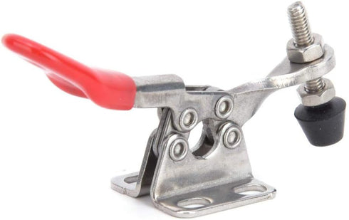 2pcs Toggle Clamps, 304 Stainless Steel, 27KG GH-201-ASS Quick Welding Fixture Hand Tool