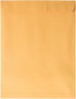 JAM PAPER 10 x 13 Open End Premium Envelopes with Peel and Seal Closure - Brown Kraft Manila, 50/Pack