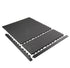 Rejuvenator Flooring Connect Female Anti-Fatigue Ramp, Black - 2" W x 39" L x 5/8" Thickness for Heavy Duty Areas