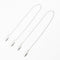 LXLVOUEG 2 PCS Dental Bib Clips,Adjustable Lightweight and Portable Metal Dentist Bibs Clips