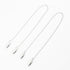 LXLVOUEG 2 PCS Dental Bib Clips,Adjustable Lightweight and Portable Metal Dentist Bibs Clips
