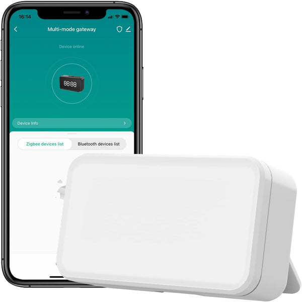 YIFAN Tuya Zigbee Hub Gateway, Smart Home Bridge with Type-C Port, Compatible with Alexa/Google Assistant, 2.4 GHz,