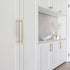SANCHAKOU 2Pcs Cabinet Furniture Knobs Wardrobe Bedside Table Drawer Cabinet Handle Brass Wine Cabinet Handle Single