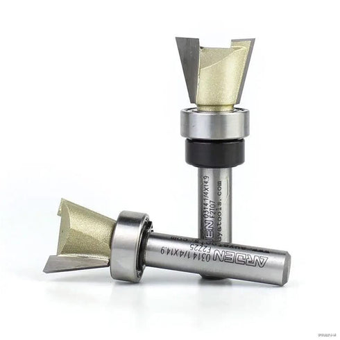 PROPRO Profession 1/4 Inch Shank Carbide-Tipped Dovetail Router Bit