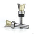 PROPRO Profession 1/4 Inch Shank Carbide-Tipped Dovetail Router Bit