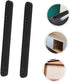 2pcs Veemoon Side Mount Cabinet Drawer Slides with Smooth Wheel Track Guides for Dressers Wardrobes Bedside Cabinets