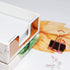 Marble Sticky Note Holder, Rose Gold Edge Memo Holder, Acrylic Sticky Notepads Holder for Desk Organization