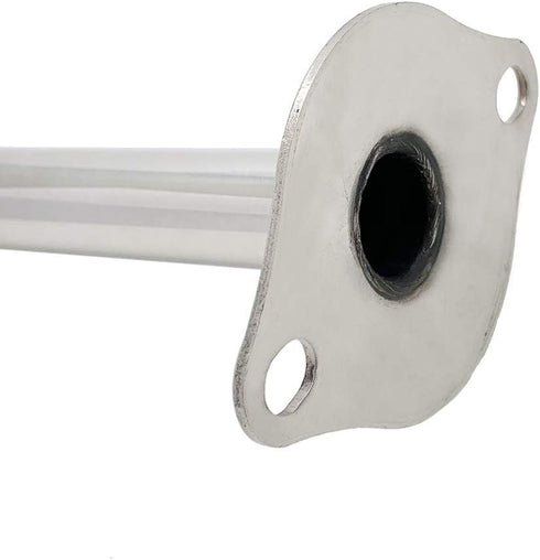 Ceiling-Mount Bracket, Wardrobe Pipe Bracket Rod Holder for 32 to 33mm Rod, 250mm Length, 2pcs