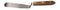 Albion Engineering Classic Offset Caulk Tooling Spatula, Stainless Steel, 1” Wide Tapered Tip