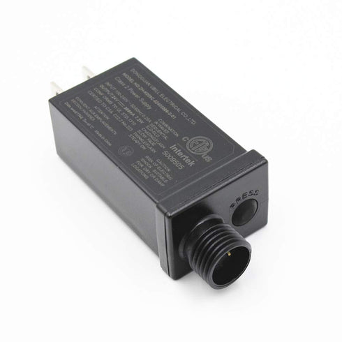 24V LED Transformer Class 2 Power Supply, Waterproof IP44 Low Voltage LED Driver for String Light, US CA Plug