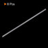 MECCANIXITY 3.3 Borosilicate Glass Stick - 11.8" Length Mixing Tools, 8Pcs Stir Rods