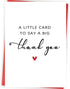 Zyulin Simple Thank You Card Gifts for Men Women, Appreciation Gifts for Teacher