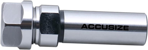Accusize Industrial Tools ER16 Collet Chuck Extension Rod, 1.96 in. Shank Length, 3/4 in. Straight Shank