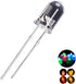 Vrabocry 100 3mm 3V 20mA 29mm Bulb pcs Warm White LED Diode Lights Clear Round Transparent DC Long Lead Lighting Lamps
