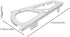 1 Closet VALICLUD Pair Stainless Steel Shoe Rack Hinges Cabinet Flip Frames Metal Shoe Drawer Hinge for Drawer