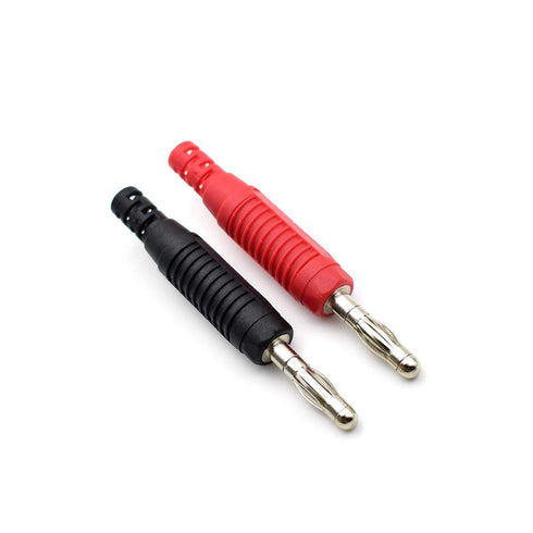 10Pcs 4mm Banana Plugs, Solder DIY Banana Plug Connectors for Multimeter Test Leads Probes