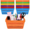 Odowalker 36 Pack Mini Storage Baskets Bins, Colorful Crayon Pencil Container Storage Trays,
