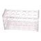 Two Layers Plastic Test Tubes Rack with 12 Sockets for 25ml Centrifuge Tubes