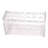 Two Layers Plastic Test Tubes Rack with 12 Sockets for 25ml Centrifuge Tubes