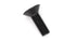 binifiMux 10pcs M10 x 20mm Black Flat Hex Socket Cap Bolts 10.9 Grade Alloy Steel