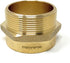 G Thread Female to NPT Male Pipe Fitting Adapter, Lead-Free Adapter (2 inch)