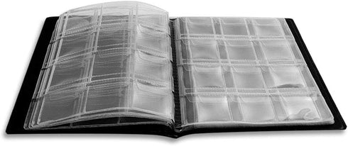 Uncle Paul Coin Album, Coin Holder Coin Collection Book for Penny/Nickel/Dime/One Pound/20 Pence/10 Pence, 120 Pockets