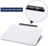 Small Desktop Glass Dry-Erase Whiteboard, 8 x 6 Inches, Tabletop Easel Whiteboard with Stand for Artist and Teacher