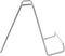 Gone For a Run BibFOLIO Race Bib Album Display Stand | Silver