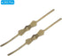 200 Pack 33mm/1.3" PATIKIL Chandelier Connector Clip, Length Chandelier Bowtie Pin Replacement for Fastening Crystals