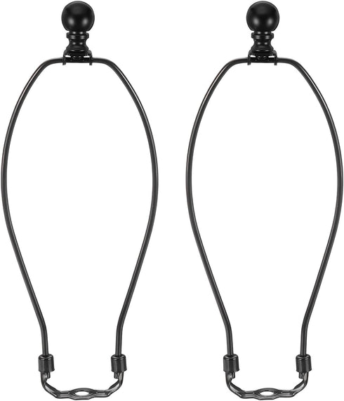 PATIKIL 11" Lamp Harp Kit with Finial, 2 Set Detachable Shade Bracket