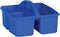 TEACH CREATE RESOURCE Created Resources Blue Plastic Storage Caddy 9" L x 9-1/4" W x 5-1/4" H