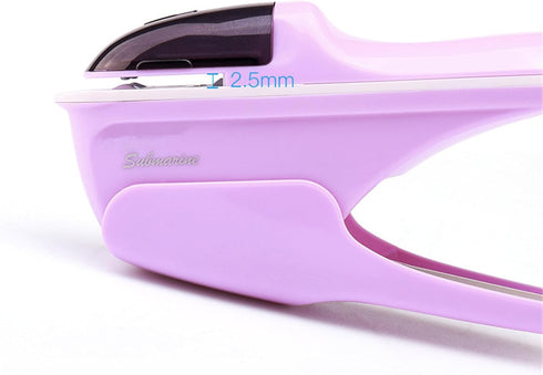 Stapleless Stapler, No Staple Stapler Hand Stapleless Stapler with Labor Saving Structure Design for Office School, Up to 8 Sheets 70g Copy Paper Binding, Purple by Tyenaza