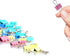 Mini Binder Clips, 120 Pack, 5/8 Inch, Standard 15mm, Color, Office Supplies with Mini Storage Boxes