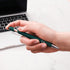 Ballpoint Pen with Stylus Tip, Soft Touch Click Metal Pen, 1.0mm Medium Point, Black Ink, 18 Count (6 Colors)