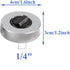 Reversible Thumbwheel Ratchet Wrench 1/4" Drive, Palm Finger Ratchet Wrench