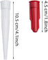 Caulk Extension Nozzle, Sausage Caulking Gun Tips for Sealing and Preserving, Applicator Replacement Tool Supplies